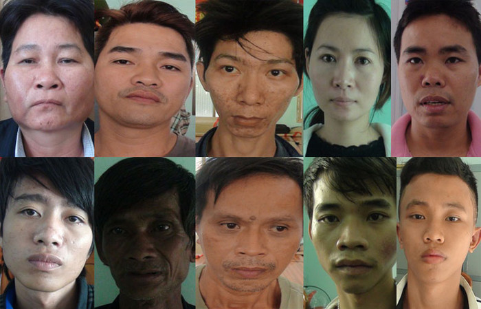 Đồng bọn của Mai "khủng" lần lượt bị tóm gọn. Ảnh CA cung cấp.