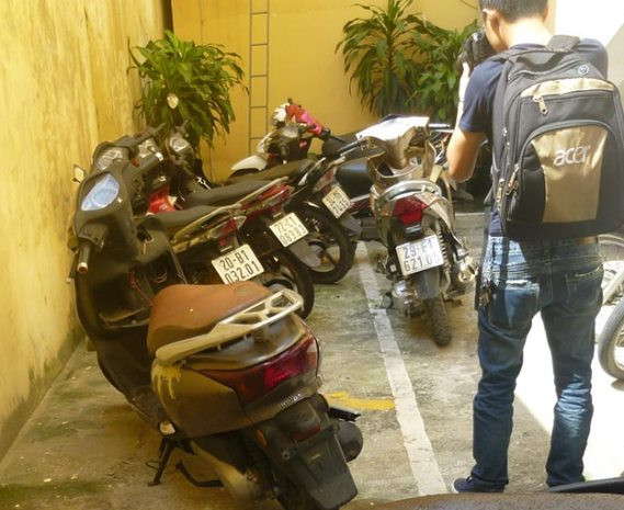 Lực lượng công an đã thu hồi được một số xe máy mà Cường trộm cắp. Lực lượng công an đã thu hồi được một số xe máy mà Cường trộm cắp.