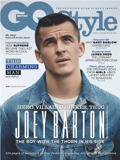 ... và lịch lãm trên tạo chí GQ dành cho đấng mày râu