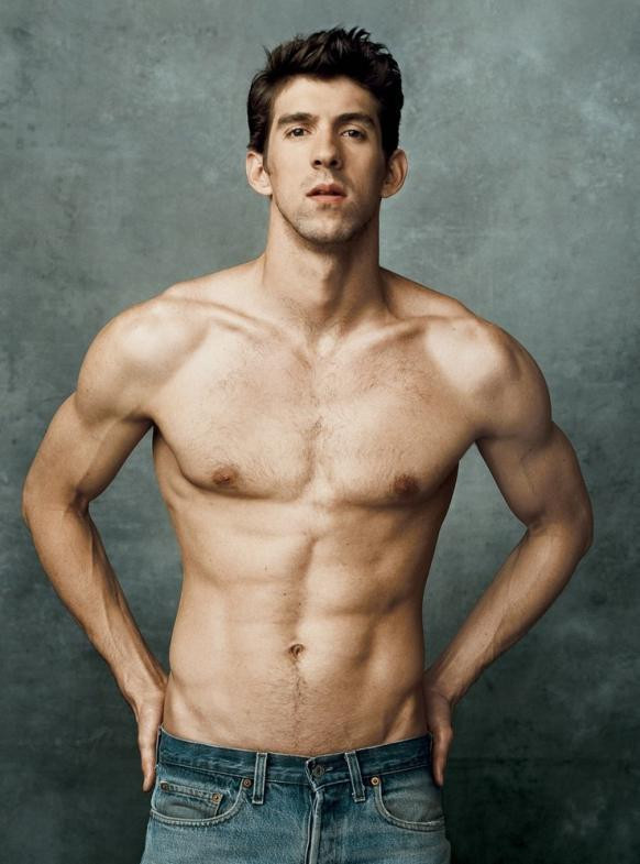 Thân hình lý tưởng của Phelps là hoàn hảo cho vai diễn Tarzan