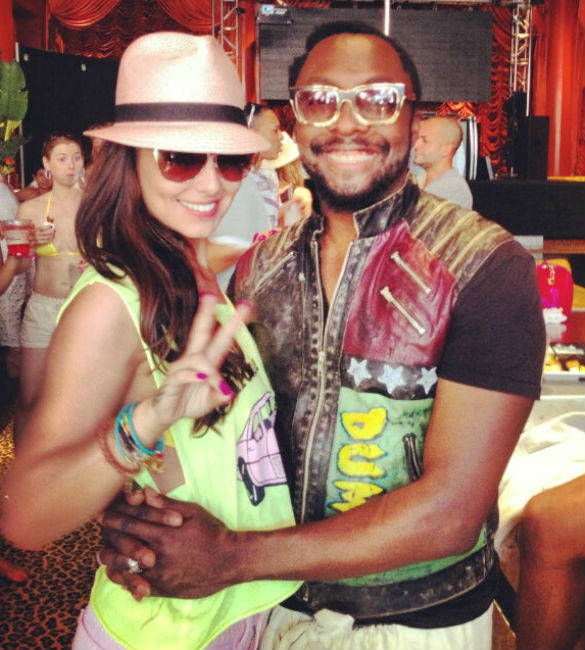 Cheryl cùng ông bầu Will.i.am