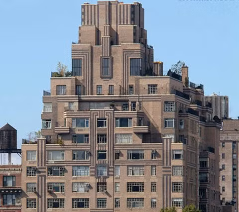 Căn hộ này thuộc một chung cư cao cấp khu phía Tây New York