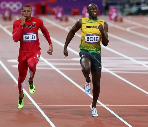 Usain Bolt là thỏi nam châm trên truyền hình Usain Bolt là thỏi nam châm trên truyền hình