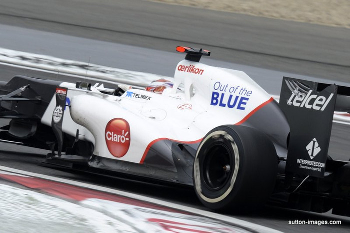 'Quái thú' Sauber trên đường đua 'Quái thú' Sauber trên đường đua