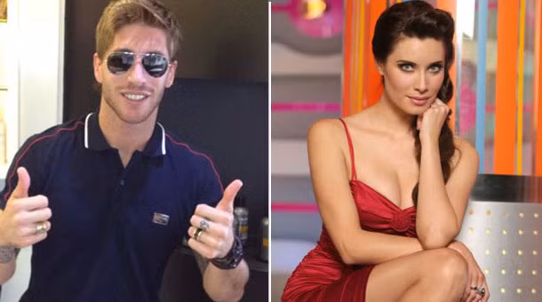 Ramos cùng cô bạn gái mới Pilar Rubio