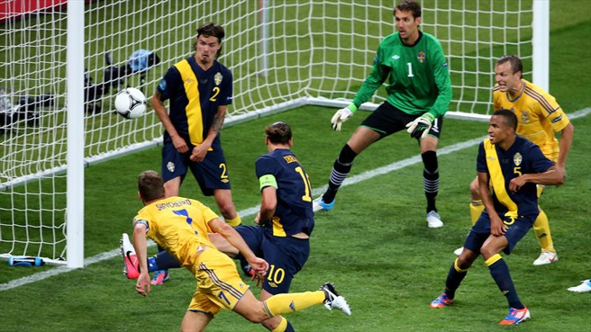 Sweden (Thụy Điển): Đây là đội bóng khổng lồ nhất EURO 2012 với chiều cao trung bình lên đến 1m90. Sweden (Thụy Điển): Đây là đội bóng khổng lồ nhất EURO 2012 với chiều cao trung bình lên đến 1m90.