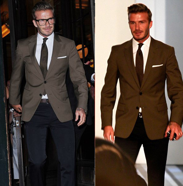 Trong khi Becks vẫn hết sức lịch thiệp và bảnh bao