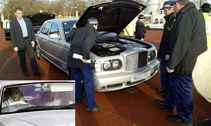 Đôi vợ chồng này còn sắm một chú Bentley-Arnage màu trắng