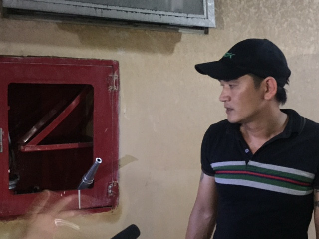 Vòi nước cứu hỏa không có nước. Ảnh: Đức Minh. Vòi nước cứu hỏa không có nước. Ảnh: Đức Minh.