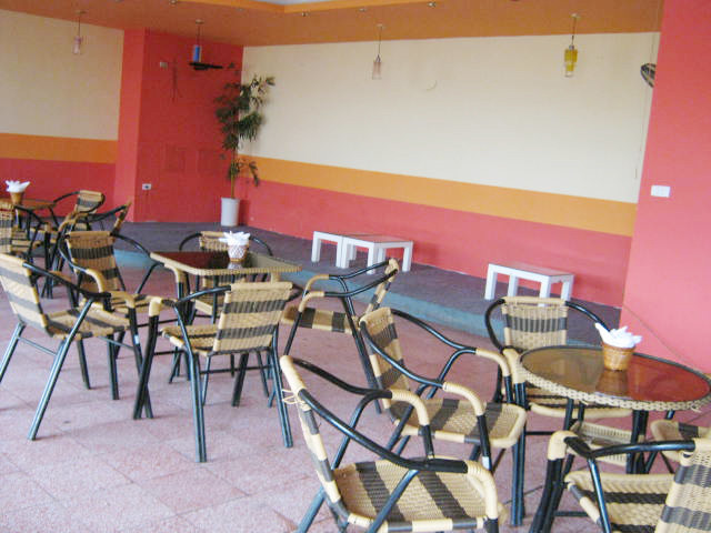 Phòng khách, nơi sinh viên đón tiếp bạn bè, người thân đến thăm