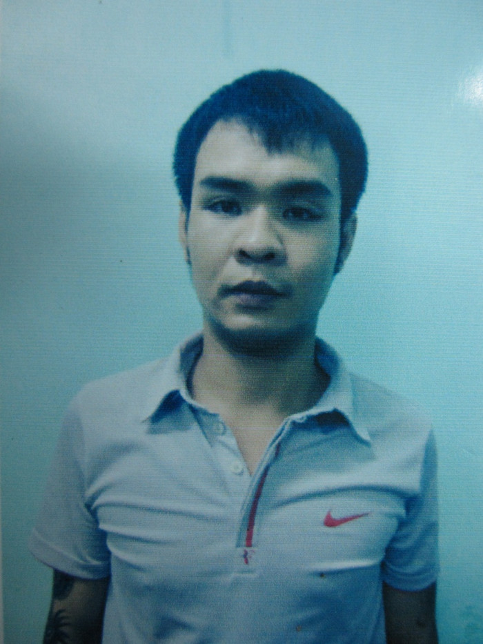 Đối tượng Đỗ Mạnh Tuấn tại cơ quan công an Đối tượng Đỗ Mạnh Tuấn tại cơ quan công an