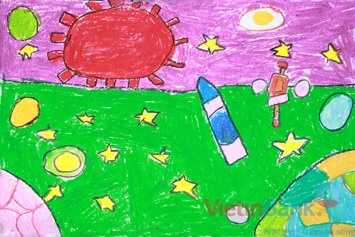 Ước mơ của em là trở thành phi hành gia