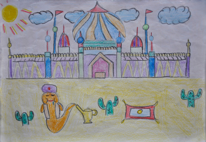 "Em ước mơ được khám phá xứ sở cổ tích Aladanh - Thần đèn"