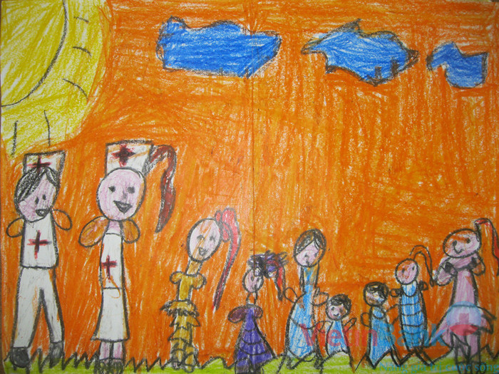 Hôm nay cô giáo hỏi các con: ước mơ của con lớn lên sẽ làm gì?. Rất nhiều các bạn đã nói ước mơ của mình, các bạn có nhiều ước mơ: bạn thì làm cô giáo, bạn thì làm nhà khoa học, có cả bạn làm phi hành gia lái tàu vũ trụ..Còn con Con sẽ làm bác sĩ., con sẽ chữa bệnh cho bạn. Bạn bị bệnh ung thư máu, con không biết bệnh đó có nặng không, có đau lắm không?, Nếu con là bác sĩ con sẽ chữa cho bạn khỏi bệnh để bạn được đến trường, để bạn được lên lớp giống như con. Bạn học giỏi lắm, nhưng bạn không được đến lớp vì bạn phải đi chữa bệnh. Con lên lớp hai rồi mà bạn vẫn phải học lớp một, sang năm con lên lớp ba không biết bạn có lên lớp hai không nhỉ? Con mơ ước chữa khỏi bệnh bạn để bạn được đến lớp, lên lớp giống như con. Nếu con trở thành bác sĩ con sẽ chữa bệnh cho bạn, cho cả các bạn khuyết tật nữa..và có nhiều bạn sẽ được đến trường được lên lớp. Bố mẹ bảo muốn trở thành bác sĩ thì con phải chăm ngoan và học giỏi. Con hứa sẽ chăm ngoan và học thật giỏi để sau này trở thành bác sĩ và chữa bệnh cho các bạn tật nguyền, các bạn bị bệnh và cho tất cả mọi người.