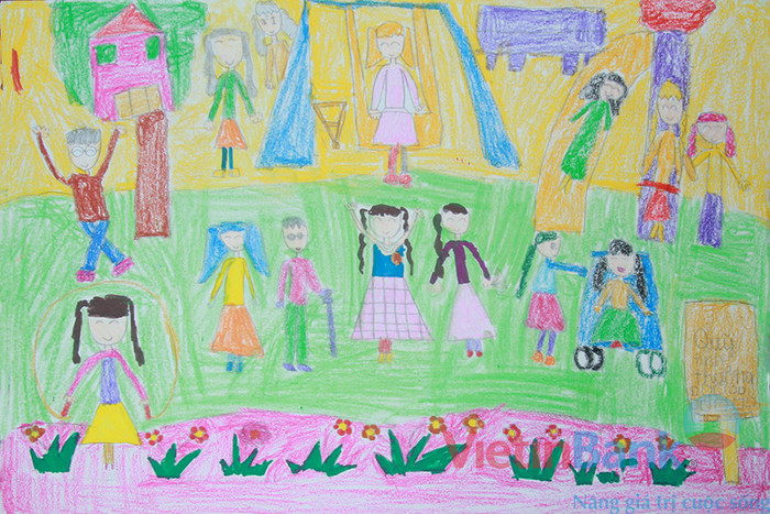 Em ước mơ cuộc sống tươi đẹp