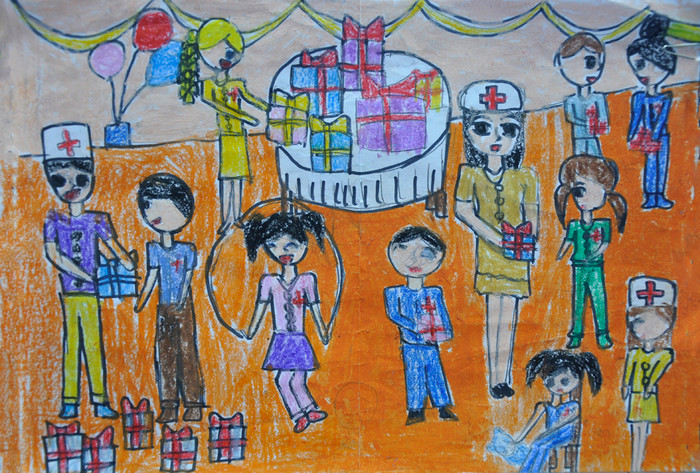 Em ước mơ trở thành y tá