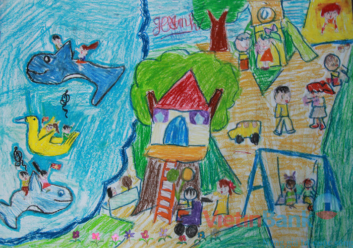 Ước mơ của em là cuộc sống tươi đẹp