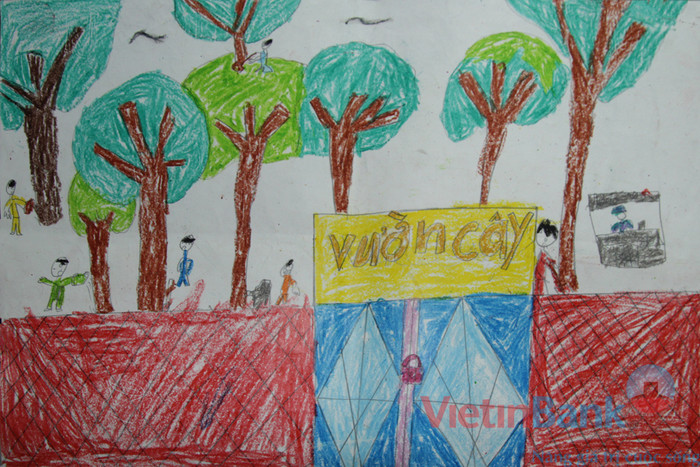 Ước mơ của em lad chăm sóc cây