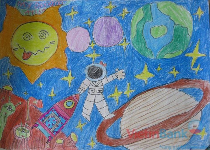 Em muốn trở thành nhà du hành vũ trụ