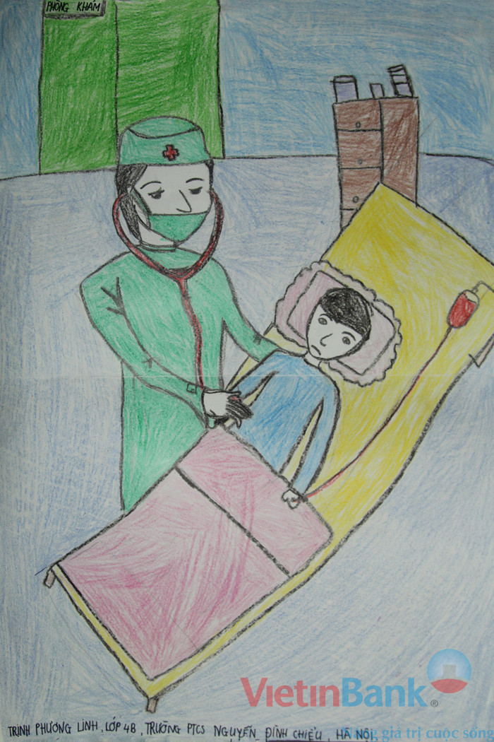 Ước mơ của em là bác sĩ