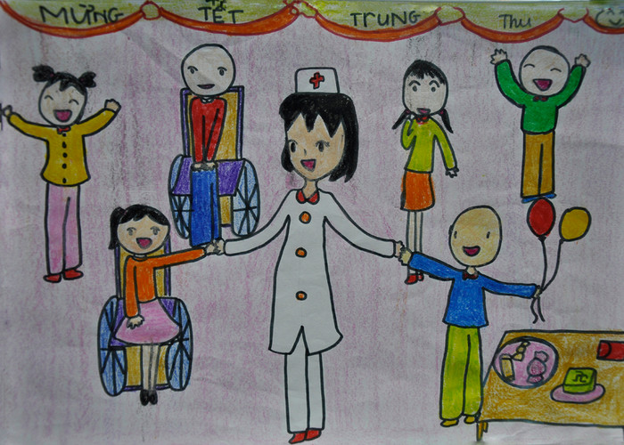 Em ước mơ được trở thành bác sĩ