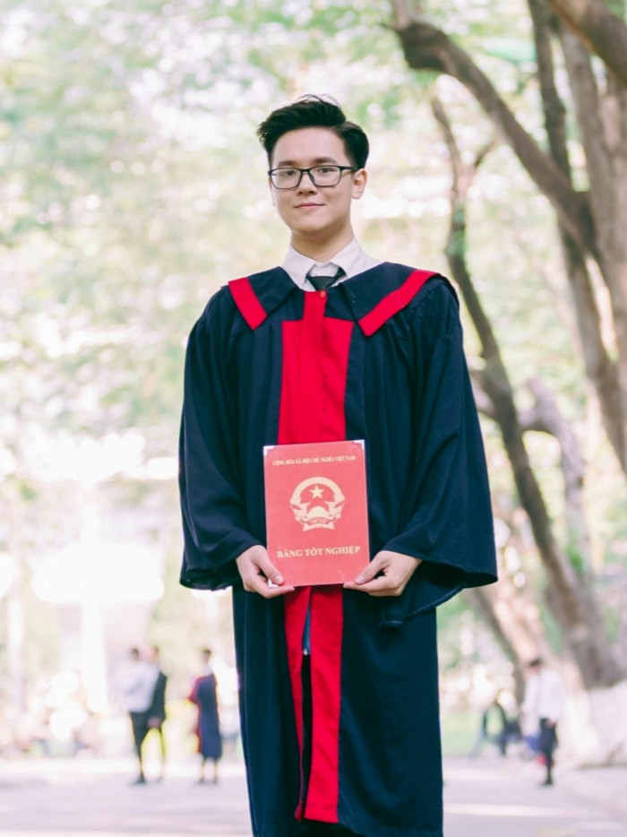 Trương Tuấn Vũ - Thủ khoa đầu ra Trường Đại học Bách khoa Hà Nội năm 2021. (Ảnh: NVCC) Trương Tuấn Vũ - Thủ khoa đầu ra Trường Đại học Bách khoa Hà Nội năm 2021. (Ảnh: NVCC)