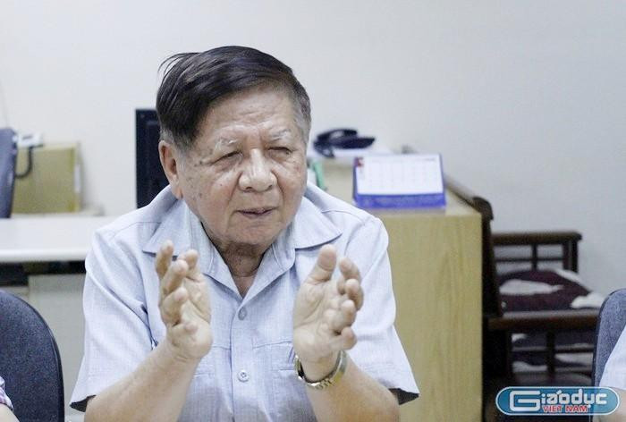 Phó Giáo sư, Tiến sĩ Trần Xuân Nhĩ – nguyên Thứ trưởng Bộ Giáo dục và Đào tạo, Phó Chủ tịch thường trực Hiệp hội Các trường đại học, cao đẳng Việt Nam. (Ảnh: Thùy Linh) Phó Giáo sư, Tiến sĩ Trần Xuân Nhĩ – nguyên Thứ trưởng Bộ Giáo dục và Đào tạo, Phó Chủ tịch thường trực Hiệp hội Các trường đại học, cao đẳng Việt Nam. (Ảnh: Thùy Linh)