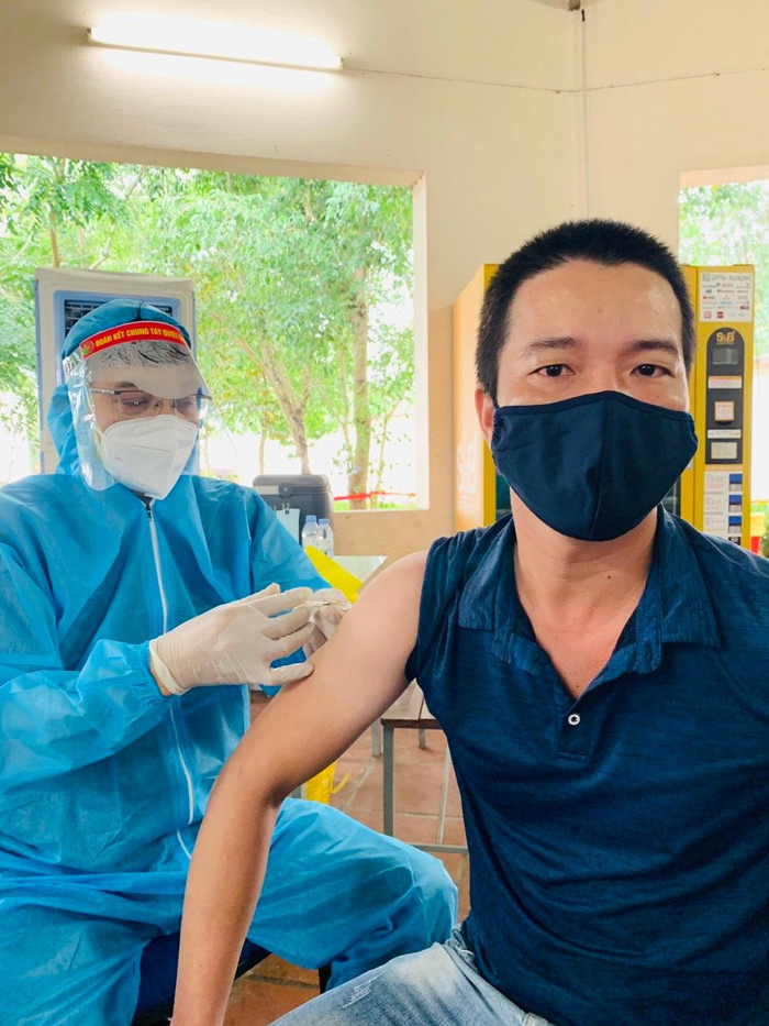 Theo bác sĩ Trương Thị Thu Hương, quá trình tiêm vaccine đã diễn ra thuận lợi. (Ảnh: NVCC) Theo bác sĩ Trương Thị Thu Hương, quá trình tiêm vaccine đã diễn ra thuận lợi. (Ảnh: NVCC)