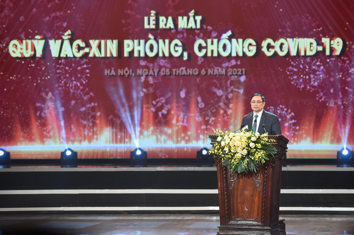 Thủ tướng Phạm Minh Chính: Sự đồng lòng của nhân dân là chìa khóa mở cánh cửa lớn để chúng ta thoát ra khỏi đại dịch và trở về cuộc sống bình thường, bình yên, an dân, an toàn. Thủ tướng Phạm Minh Chính: Sự đồng lòng của nhân dân là chìa khóa mở cánh cửa lớn để chúng ta thoát ra khỏi đại dịch và trở về cuộc sống bình thường, bình yên, an dân, an toàn.