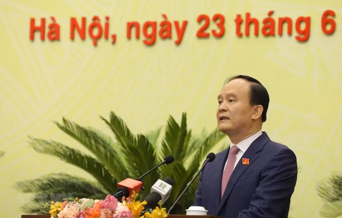 Ông Nguyễn Ngọc Tuấn, Phó Bí thư Thành ủy, Chủ tịch Hội đồng Nhân dân thành phố Hà Nội khóa XV. Ông Nguyễn Ngọc Tuấn, Phó Bí thư Thành ủy, Chủ tịch Hội đồng Nhân dân thành phố Hà Nội khóa XV.