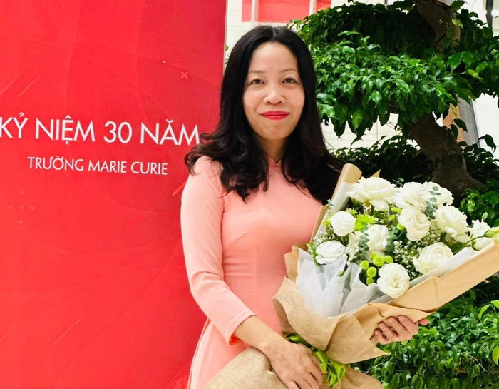 Cô Lê Thanh Thuý – Tổ trưởng Tổ Xã hội, Trường Marie Curie (Hà Nội). Ảnh: NVCC Cô Lê Thanh Thuý – Tổ trưởng Tổ Xã hội, Trường Marie Curie (Hà Nội). Ảnh: NVCC