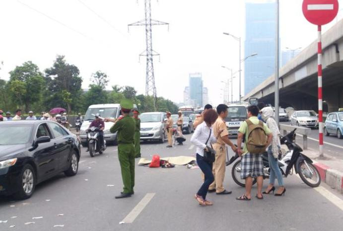 Hiện trường vụ tai nạn