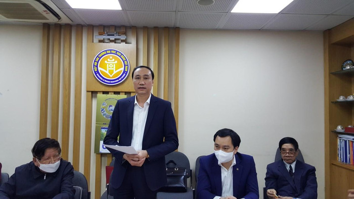 Ông Phùng Khánh Tài - Phó Chủ tịch Ủy ban Trung ương ương Mặt trận Tổ quốc Việt Nam phát biểu tại Hội nghị. (Ảnh: MP)