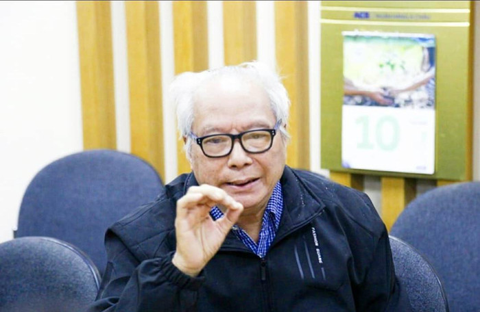 Tiến sĩ Lê Viết Khuyến - Phó Chủ tịch Hiệp hội Các trường đại học, cao đẳng Việt Nam. Ảnh: Phạm Minh