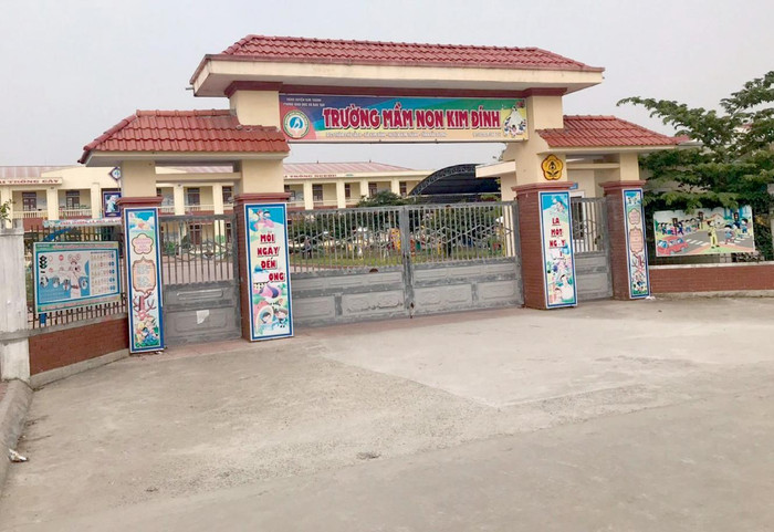 Trường Mầm non Kim Đính. (Ảnh: Internet)