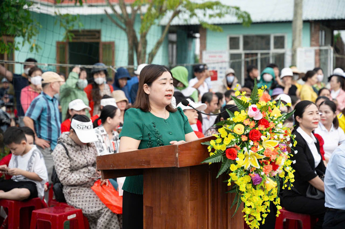 Bà Trần Thị Thanh Vân - Trưởng phòng Văn hoá - Xã hội, Uỷ ban nhân dân phường Điện Biên Đông. Ảnh: NVCC 1-3325.jpg