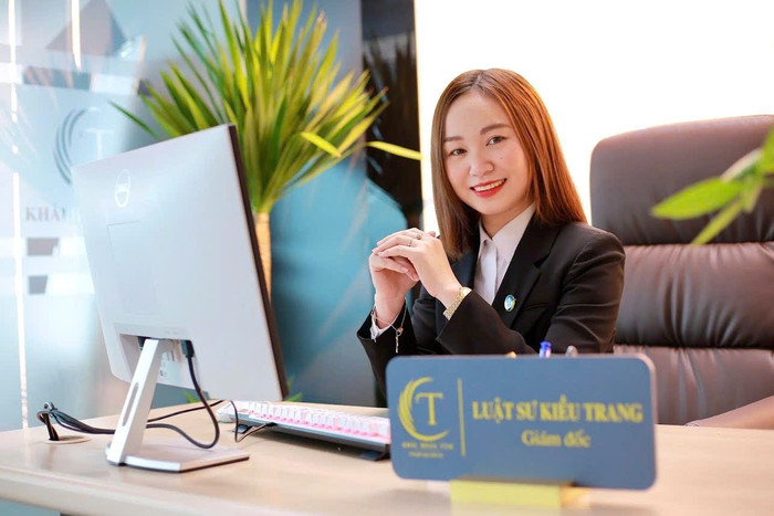 Luật sư Lưu Thị Kiều Trang - Giám đốc Công ty Luật Khải Hoàn Tâm. Ảnh: NVCC 1000011808.jpg