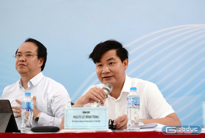 Phó Giáo sư, Tiến sĩ Lê Đình Tùng - Phó Hiệu trưởng Trường Đại học Y Hà Nội. Ảnh: Ngọc Huyền gdvn-ldt.jpg