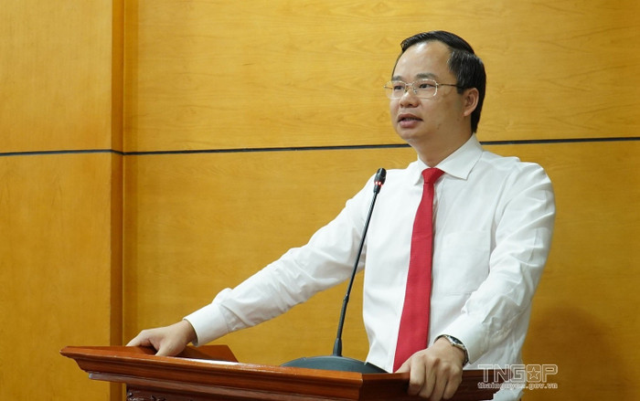 Tân Giám đốc Sở Giáo dục và Đào tạo tỉnh Thái Nguyên, ông Nguyễn Ngọc Tân. Ảnh: Cổng thông tin Uỷ ban nhân dân tỉnh Thái Nguyên images-fec11083dcb85e1ed2c0654f5c3e2752b0da2c4bf51bd07c8bf61bca42ad55aa006f04bb0d3dd7eef3a86f8624d989a8-cong-bo-3jpg-3103.jpg