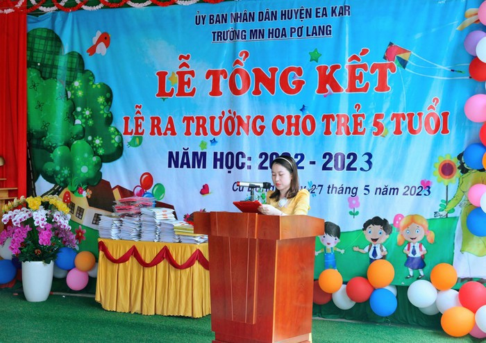 Cô Bùi Thị Dung - Hiệu trưởng Trường Mầm non Hoa Pơ Lang. Ảnh: NVCC 7dung-scaled-4401-3012.jpg