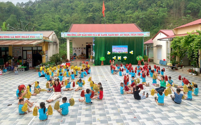 Đề xuất nâng khung hệ số lương bậc mầm non để giáo viên không thiệt thòi. Ảnh: Website Trường Mầm non Hoà Mục. z6561247651886-67eb485fc78faf8dd33e284d642d20d0-2177.jpg