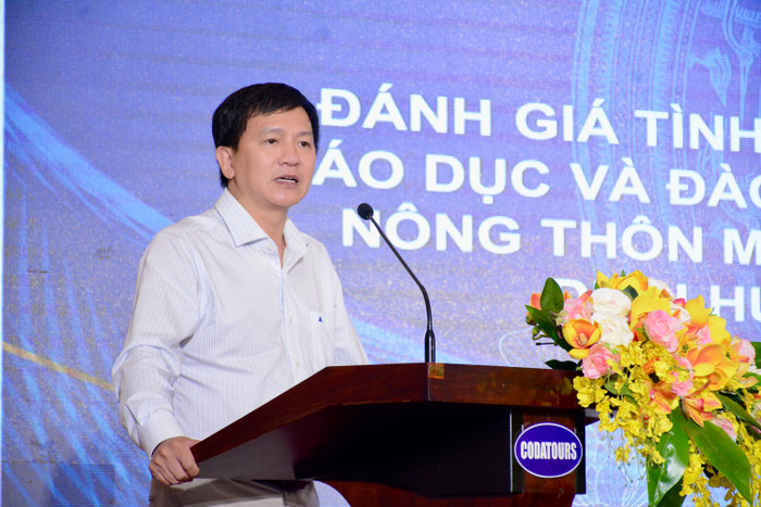 Phó Cục trưởng Cục Quản lý chất lượng Phạm Quốc Khánh phát biểu tại Hội nghị. anh-5.jpg