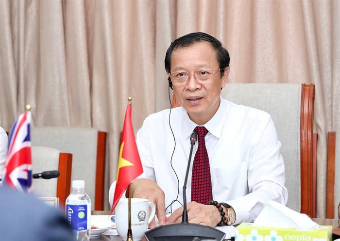 Thứ trưởng Thường trực Phạm Ngọc Thưởng phát biểu tại buổi làm việc Thứ trưởng Thường trực Phạm Ngọc Thưởng phát biểu tại buổi làm việc