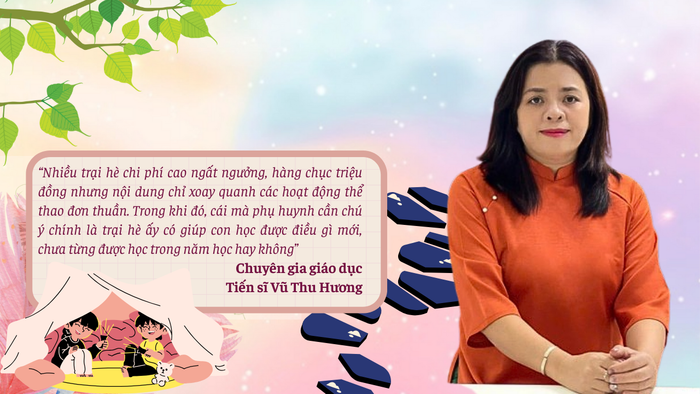 Tiến sĩ Vũ Thu Hương - Chuyên gia giáo dục (nguyên giảng viên khoa Sư phạm tiểu học, Trường Đại học Sư phạm Hà Nội). Thiết kế: Ngọc Huyền trai-he-8.png
