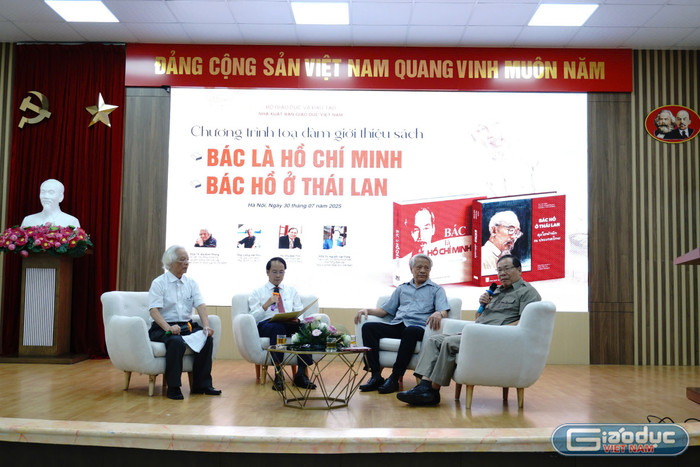 Chương trình toạ đàm giới thiệu sách "Bác Hồ ở Thái Lan" và "Bác là Hồ Chí Minh". gdvn-toa-dmaf.jpg