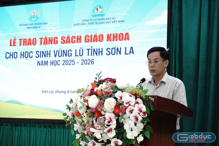 Ông Đỗ Quốc Ân - Trưởng phòng Phòng Kế hoạch phát hành, Công ty Cổ phần Đầu tư Xuất bản - Thiết bị Giáo dục Việt Nam (VEPIC). gdvn-vepic5.jpg