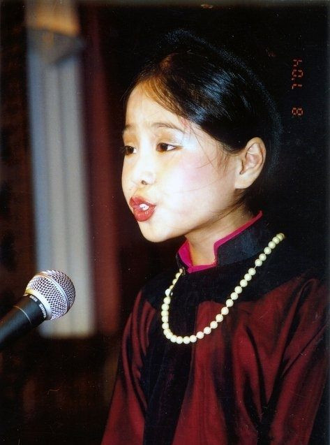 Kiều Anh năm lên 9 tuổi Kiều Anh năm lên 9 tuổi