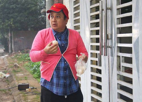 Chí Trung với tạo hình nhân vật dí dỏm Chí Trung với tạo hình nhân vật dí dỏm