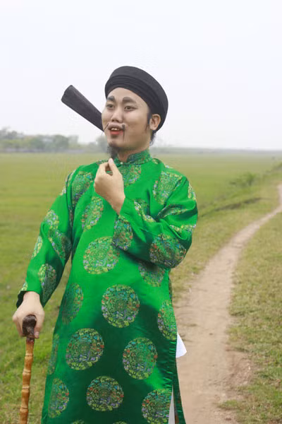 Hình ảnh Vượng râu trong đĩa hài Tết.