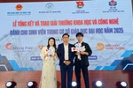SV Khoa Kinh doanh & Logistics ETU giành giải Nhì Giải thưởng Khoa học Công nghệ dành cho sinh viên 